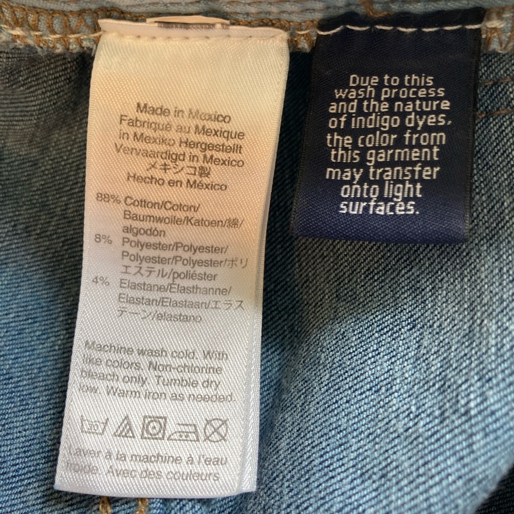 Madewell EUC 9" Mid-Rise Skinny Jeans in Hayes Wash: Button-Front Edition 30P - Picture 7 of 15